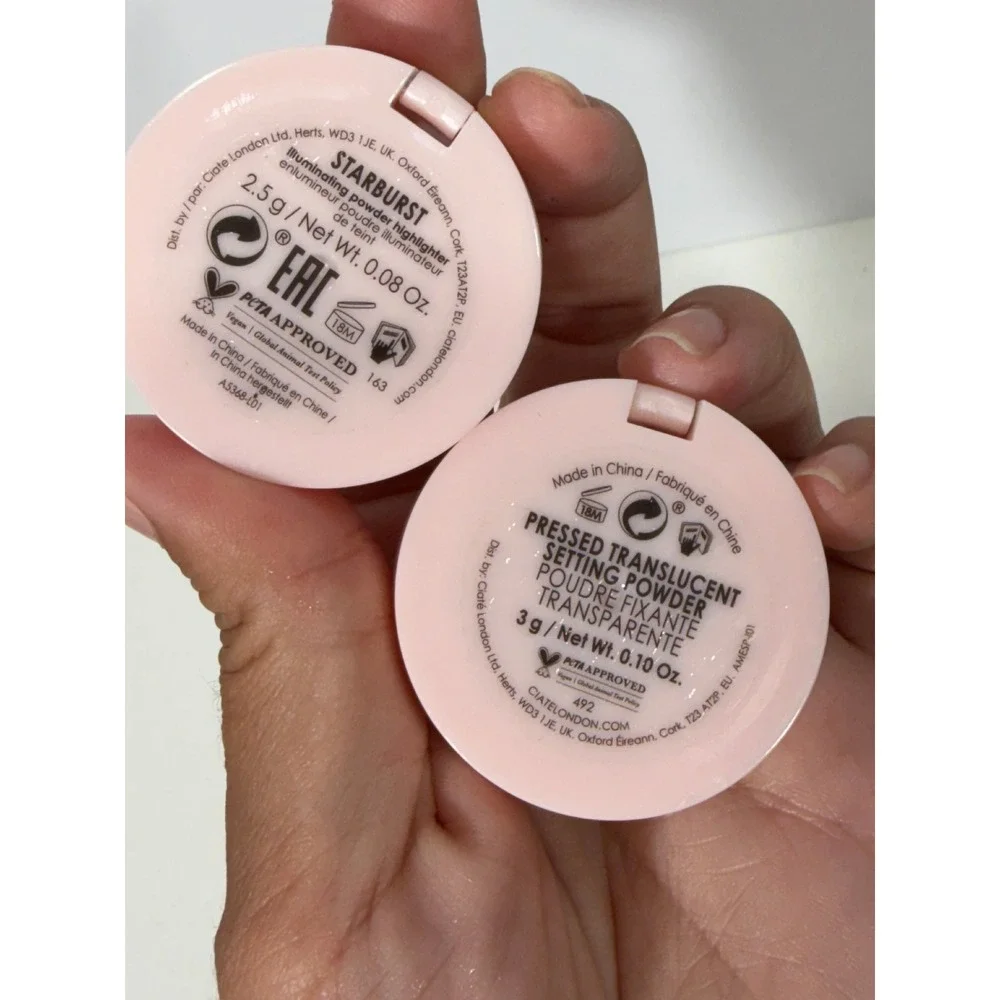 Ciate London Starburst Highlighter & Translucent Setting Powder Duo‎ Travel Size
